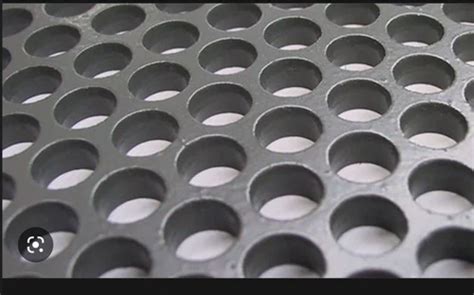 1/16 hole 1.5875mm hole sheet metal sheets|mcnichols slotted metal sheets.